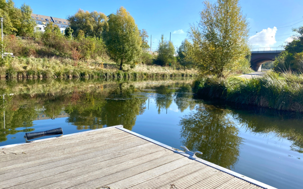 Hafen 1 – Wohnerlebnis in traumhafter Lage direkt am Kanal | HWR | 2 Loggien | Aufzug | Stellplatz