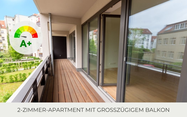 Moderne Wohnung mit Energieeffizienz A+ | offene Küche | Parkett | Einbauküche| großer Balkon