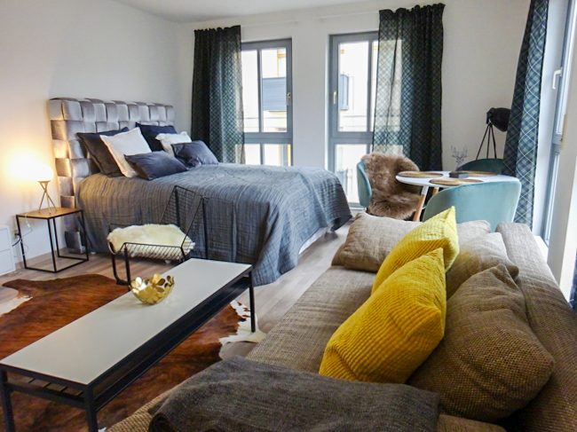 Gleich einziehen – voll möblierte helle Single-Wohnung | Südbalkon | Zentrum-Süd
