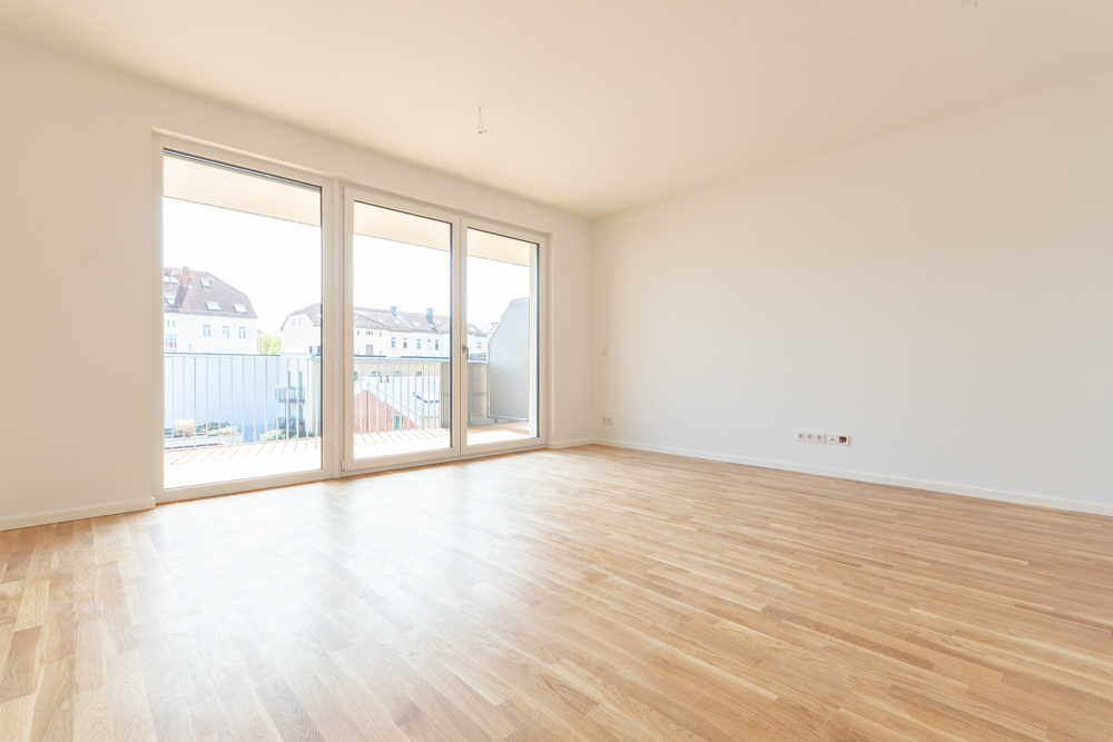 Traumwohnung in ruhiger Lage mit großem Südbalkon | Offene Küche | 2 Bäder | Stellplatz