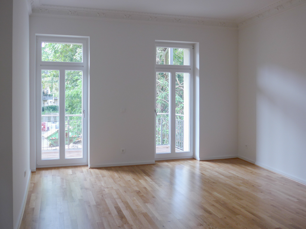 Exklusive 3 Zimmer in Gohlis-Süd | Hochwertige Bäder | Parkett | Stuck | Balkon | Fußbodenheizung