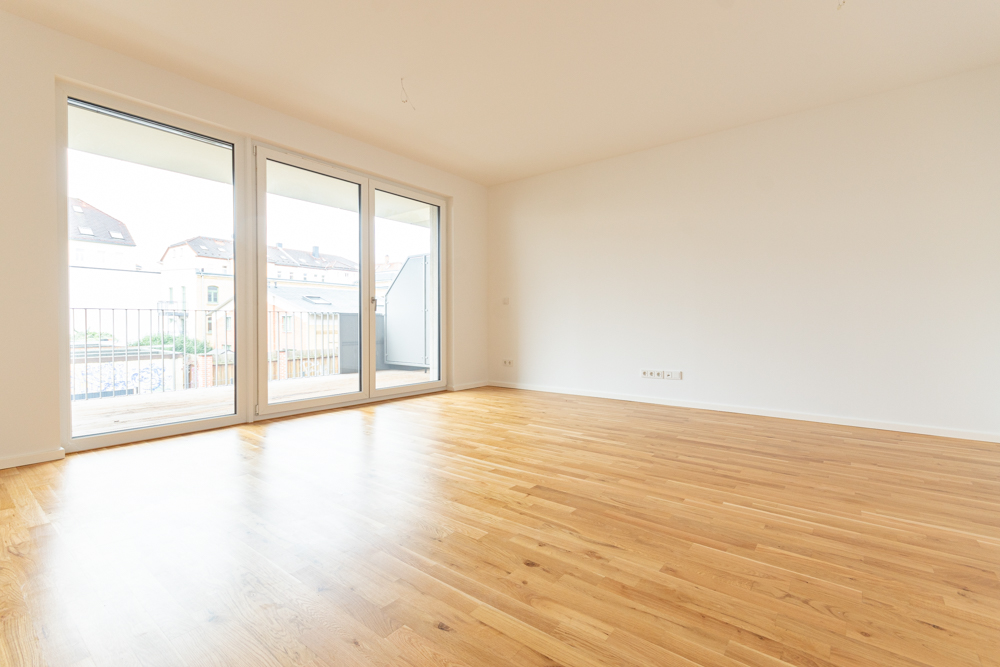 Traumwohnung in ruhiger Lage mit großem Südbalkon | Offene Küche | 2 Bäder | Stellplatz