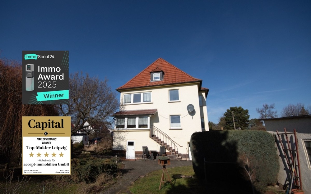 Tolle Villa mit viel Potenzial – großes Grundstück | Wintergarten| Garagen | Mehrgenerationen-Wohnen