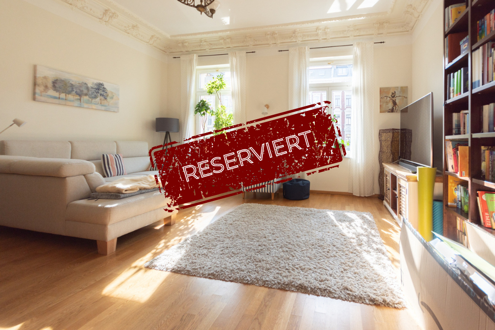 Traumwohnung in TOP Lage – Südvorstadt | 2 Balkone | Parkett | Tageslichtbad | Stuck