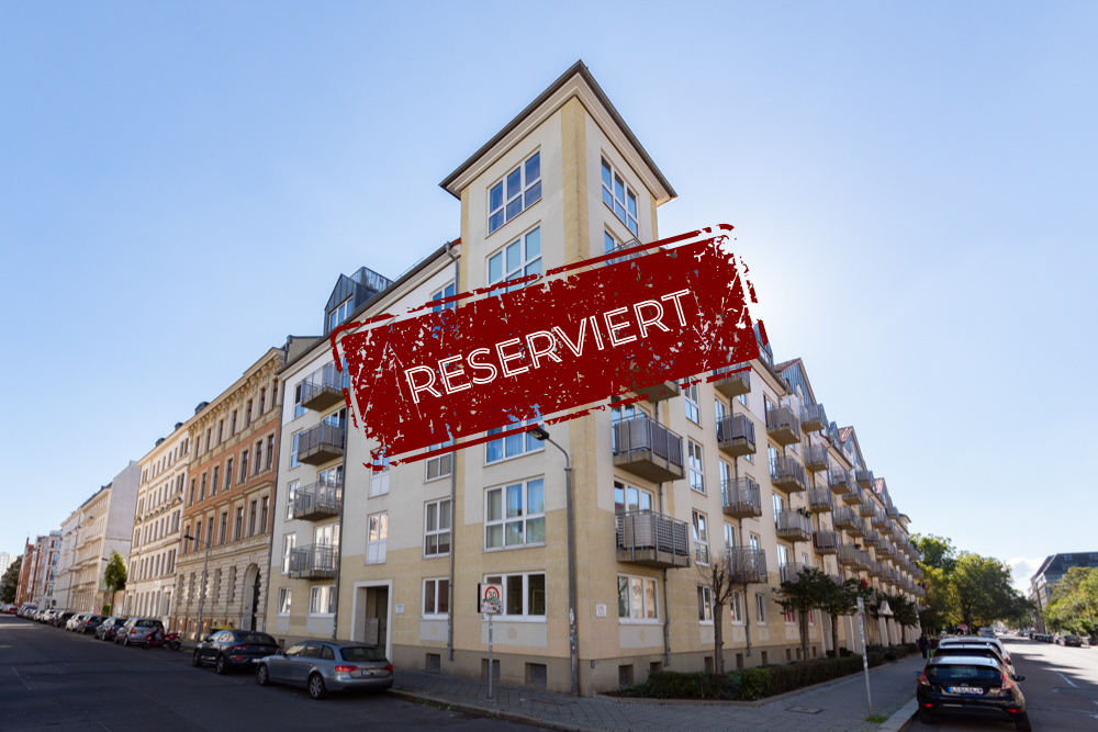 Sonnige 2-Zimmer-Wohnung in der Südvorstadt | Einbauküche | Parkett | Tiefgarage | Aufzug