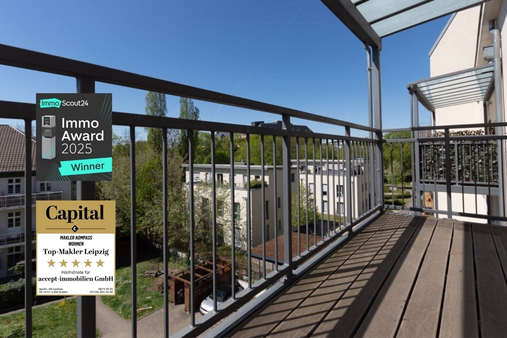 Bezugsfreie 3-Zimmer-Wohnung in City-Lage | Balkon | Parkett | Tageslichtbad | Wanne & Dusche