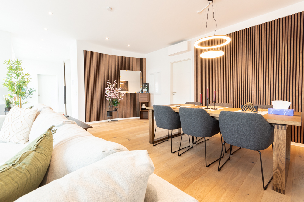 Moderne 3-Zimmer-Wohnung mit hochwertiger Einbauküche | Dachterrasse | Parkett | Fußbodenheizung