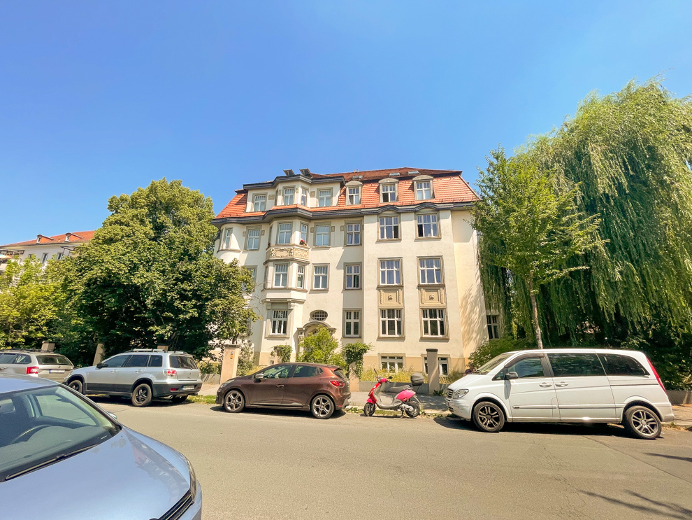 Tolle 2-Raum-Wohnung in der beliebten Südvorstadt | Parkett | Separate Küche | Bad mit Dusche