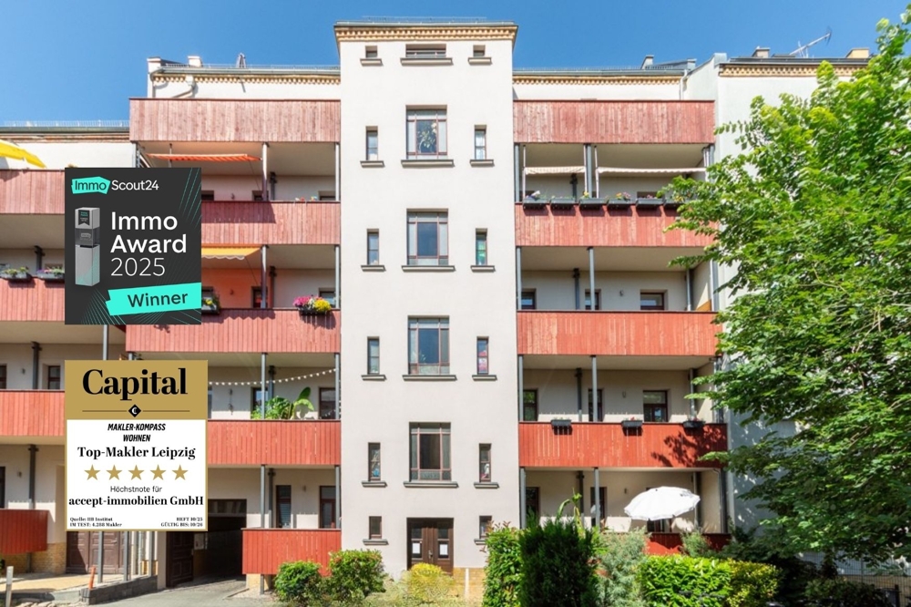 Tolle 3-Zimmer-Wohnung in Stötteritz | Bad mit Wanne & Dusche | Balkon