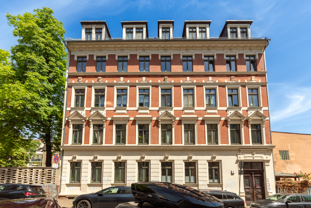 Ruhige Lage in Plagwitz | 3-Zimmer-Wohnung mit Balkon & Tageslichtbad