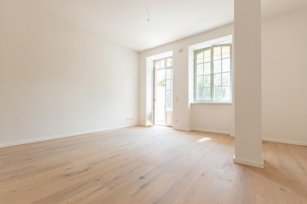 Zweitbezug in der Papierfabrik | 2 Bäder | Echtholzparkett mit Fußbodenheizung | Westbalkon