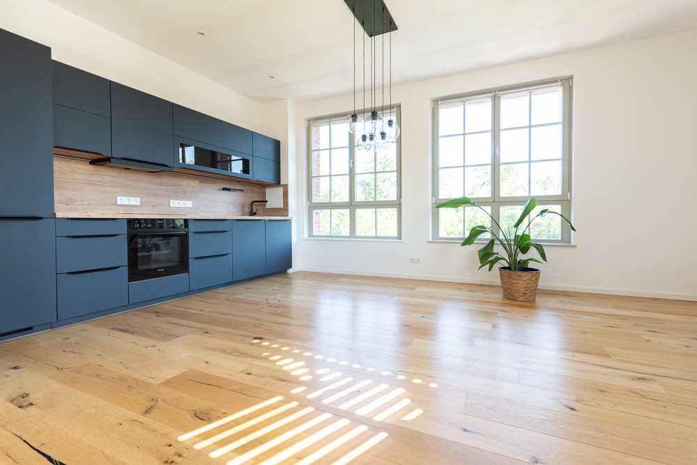 Charmante 4 Zimmer mit Westbalkon | 2 Bäder | Echtholzparkett | Fußbodenheizung
